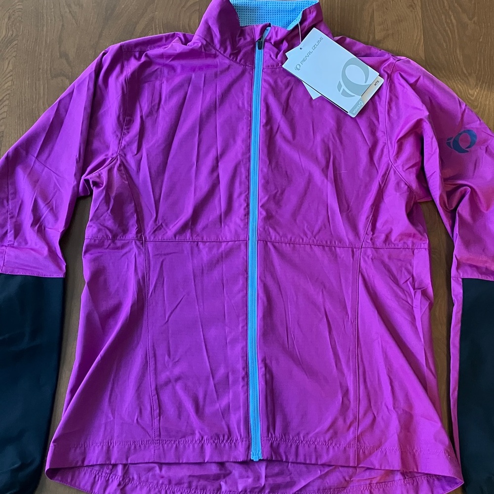 Pearl Izumi Women's Magenta MTB Barrier Jacket - NWT - New with Tags